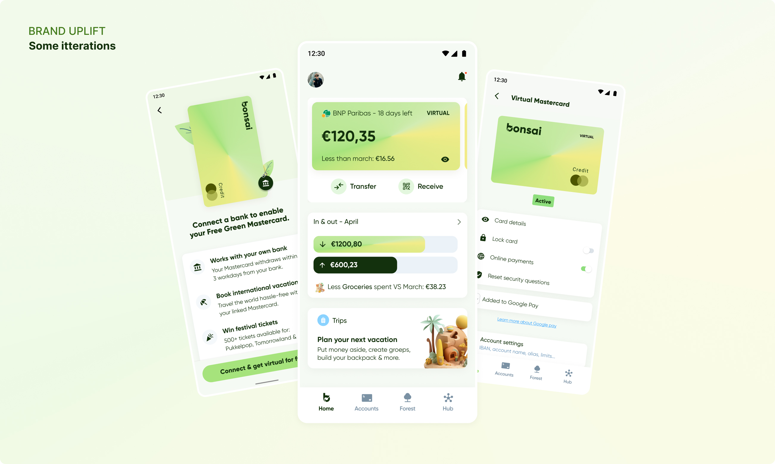 Bonsai product design system overview